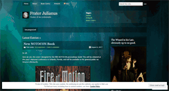 Desktop Screenshot of fraterjulianus.wordpress.com