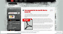 Desktop Screenshot of faridword.wordpress.com