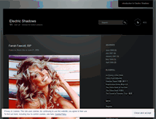 Tablet Screenshot of electricshadows.wordpress.com