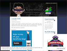 Tablet Screenshot of hyperboild.wordpress.com