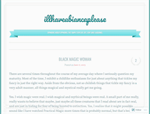 Tablet Screenshot of illhaveabiancaplease.wordpress.com