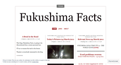 Desktop Screenshot of fukushima8facts.wordpress.com