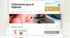 Desktop Screenshot of eldiabetes.wordpress.com
