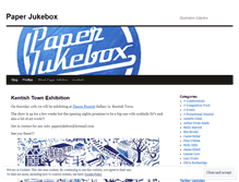 Tablet Screenshot of paperjukebox.wordpress.com