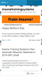 Mobile Screenshot of insanetrainingsystems.wordpress.com