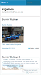 Mobile Screenshot of etgames.wordpress.com