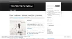 Desktop Screenshot of electronicrevival.wordpress.com