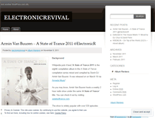 Tablet Screenshot of electronicrevival.wordpress.com