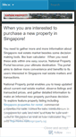 Mobile Screenshot of nationproperty.wordpress.com