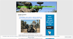 Desktop Screenshot of paintballalertamaxima.wordpress.com