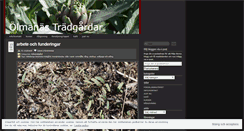 Desktop Screenshot of olmanastradgardar.wordpress.com