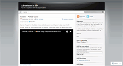 Desktop Screenshot of adventuresin3d.wordpress.com