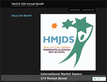 Tablet Screenshot of hmjds.wordpress.com