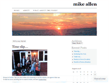 Tablet Screenshot of mikeallenxxx.wordpress.com