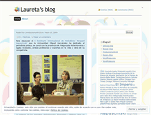Tablet Screenshot of lauragarroumhproduccion15.wordpress.com