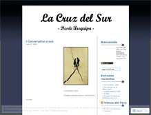 Tablet Screenshot of lacruzdelsur.wordpress.com