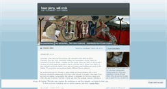 Desktop Screenshot of havepinnywillcook.wordpress.com