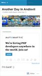 Mobile Screenshot of anotherdayinandisvil.wordpress.com