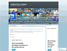 Tablet Screenshot of anotherdayinandisvil.wordpress.com