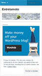 Mobile Screenshot of estrelamoto.wordpress.com