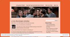Desktop Screenshot of everybodyknowsyourname.wordpress.com