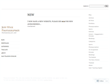 Tablet Screenshot of jeffwick.wordpress.com