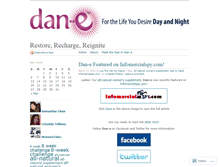Tablet Screenshot of danelivelife.wordpress.com