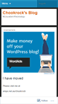 Mobile Screenshot of chookrock.wordpress.com