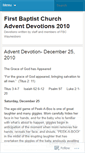 Mobile Screenshot of fbcwboroadvent.wordpress.com