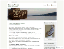Tablet Screenshot of beniciavoice.wordpress.com