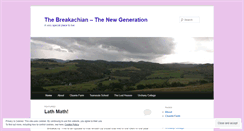 Desktop Screenshot of breakachian.wordpress.com