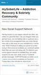 Mobile Screenshot of mysoberlife.wordpress.com