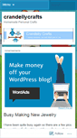 Mobile Screenshot of crandellycrafts.wordpress.com