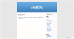 Desktop Screenshot of annelp.wordpress.com