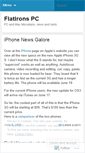 Mobile Screenshot of flatironspc.wordpress.com