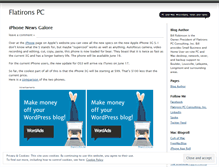 Tablet Screenshot of flatironspc.wordpress.com