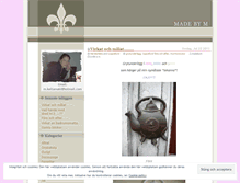 Tablet Screenshot of madebym.wordpress.com