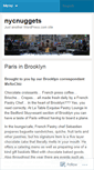 Mobile Screenshot of nycnuggets.wordpress.com