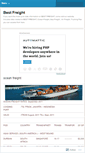 Mobile Screenshot of bestfreight.wordpress.com