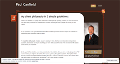 Desktop Screenshot of paulcanfield.wordpress.com