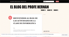 Desktop Screenshot of profehernanperilla.wordpress.com