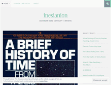 Tablet Screenshot of inesianion.wordpress.com