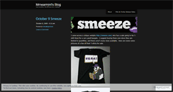 Desktop Screenshot of mrnearmint.wordpress.com