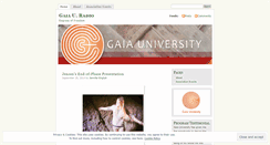 Desktop Screenshot of gaiaseus.wordpress.com