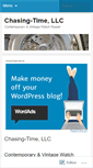 Mobile Screenshot of chasingtimellc.wordpress.com