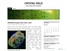 Tablet Screenshot of crystalfield.wordpress.com