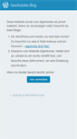 Mobile Screenshot of meinwohlbefinden.wordpress.com