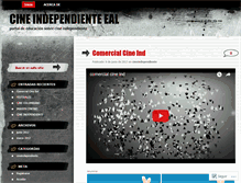 Tablet Screenshot of cineindependienteeal.wordpress.com