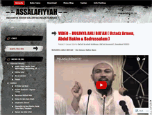 Tablet Screenshot of abuyahya8211.wordpress.com
