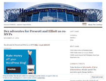 Tablet Screenshot of howboutthemcowboys.wordpress.com